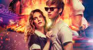 "Em Ritmo de Fuga" foi estrelado por Ansel Elgort e Lily James - (Divulgação/Sony Pictures)