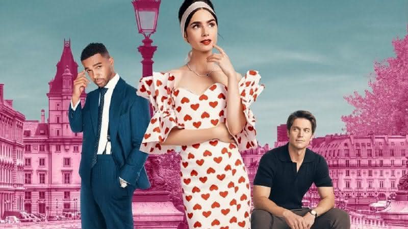 Emily está dividida entre dois amores em "Emily em Paris" - Divulgação/Netflix