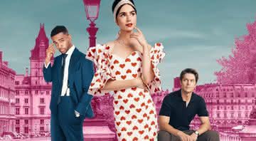 Emily está dividida entre dois amores em "Emily em Paris" - Divulgação/Netflix