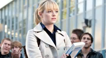 Emma Stone interpretou Gwen Stacy em "O Espetacular Homem-Aranha" (2012) e "O Espetacular Homem-Aranha 2: A Ameaça de Electro" (2014) - Divulgação/Sony Pictures