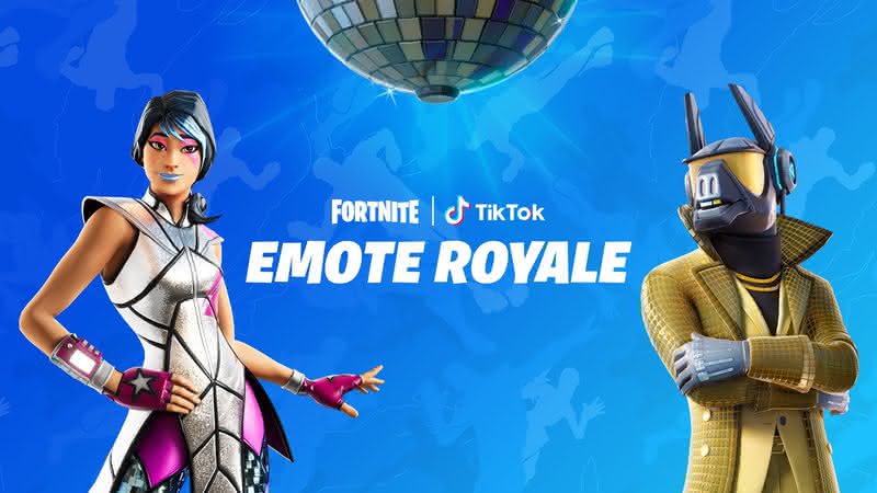 Cartaz do Emote Royale - Divulgação/Epic Games