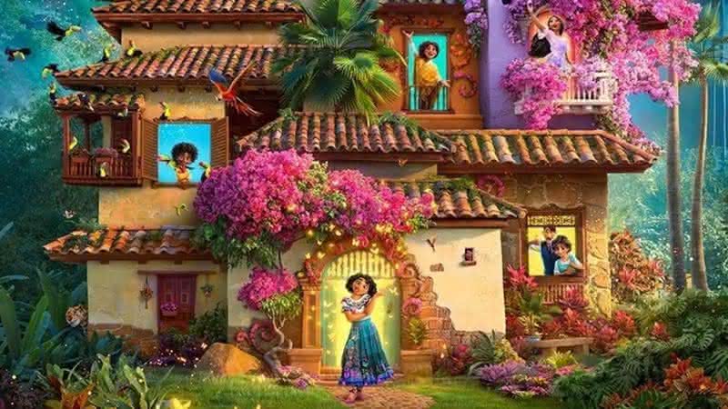 "Encanto" leva diversidade, cores, música e tradições colombianas para as telonas - Divulgação/Disney