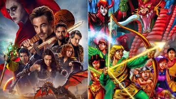 Entenda a ligação entre "Dungeons & Dragons: Honra Entre Rebeldes" e "Caverna do Dragão" - Divulgação/Paramount Pictures/CBS