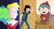 Personagens de Final Space, F is for Family e Hilda - Netflix