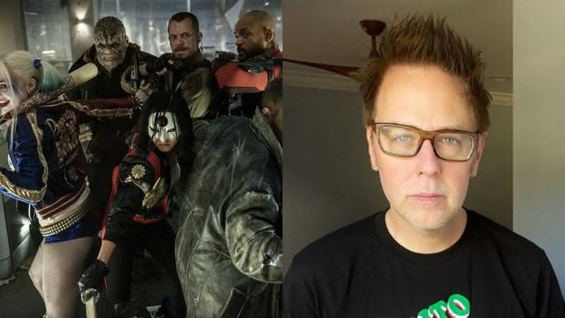 Esquadrão Suicida e James Gunn - Reprodução/Warner Bros./Instagram