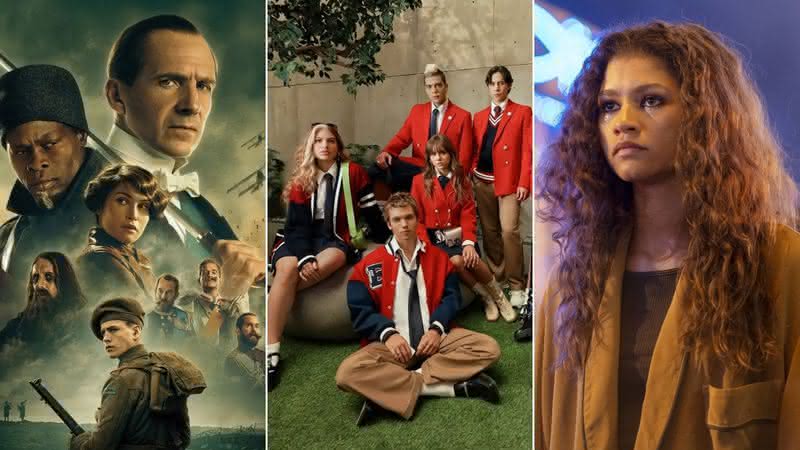 "King's Man: A Origem", "Rebelde" e mais: O que estreia nos cinemas e streamings desta semana (5 a 9/01) - Divulgação/20th Century Studios, Netflix, HBO Max