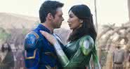 Richard Madden e Gemma Chan em "Eternos" - (Divulgação/Marvel Studios)