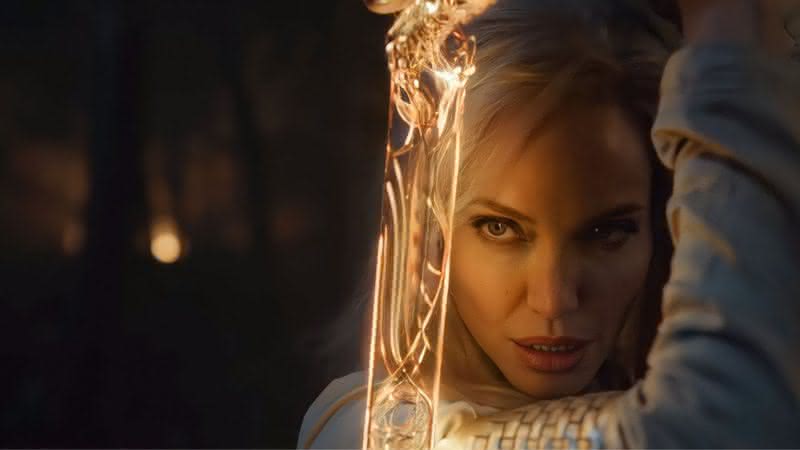 "Eternos": Angelina Jolie diz que não faria filme solo de Thena - Divulgação/Marvel Studios