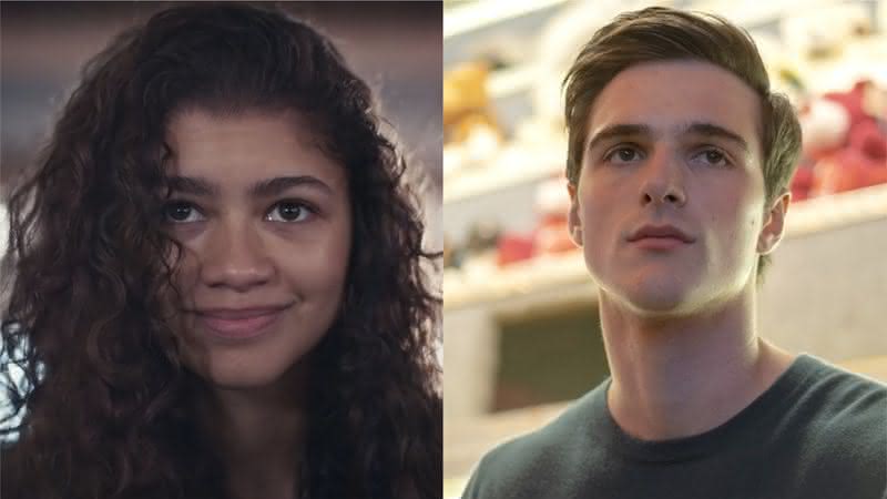 Zendaya e Jacob Elordi em Euphoria (Reprodução/HBO)