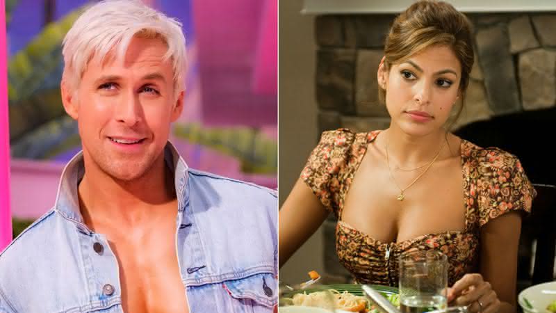 Eva Mendes pediu ao namorado Ryan Gosling a cueca usada por ele em "Barbie" - Divulgação/Warner Bros./Sony Pictures