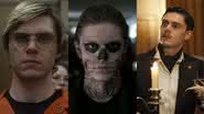 Confira personagens de psicopatas já interpretados por Evan Peters - Crédito: Reprodução