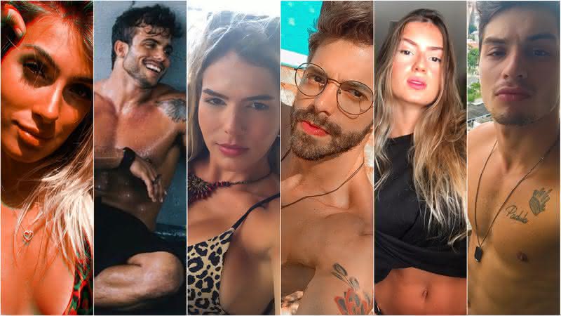 Exs que sairão do mar na nova temporada do De Férias Com o Ex, que estreia dia 21 - Instagram