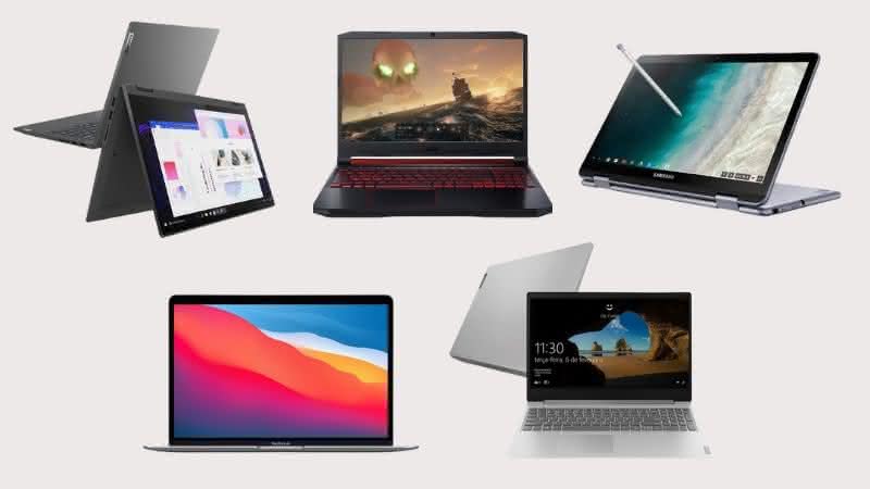 Confira 7 modelos de notebooks disponíveis na Amazon e garanta seu favorito - Reprodução/Amazon