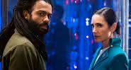 Daveed Diggs e Jennifer Connelly em "Expresso do Amanhã" - (Divulgação/Netflix)