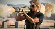 Linda Hamilton como Sarah Connor em O Exterminador do Futuro: Destino Sombrio - Divulgação/Paramount Pictures