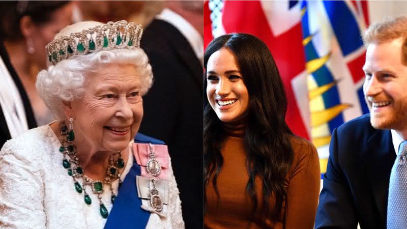 Rainha Elizabeth II, Meghan Markle e Príncipe Harry - Instagram