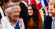 Rainha Elizabeth II, Meghan Markle e Príncipe Harry - Instagram