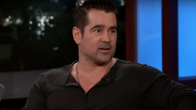 Colin Farrell vai interpretar o Pinguim no novo filme do homem-morcego - Reprodução/Youtube/Jimmy Kimmel