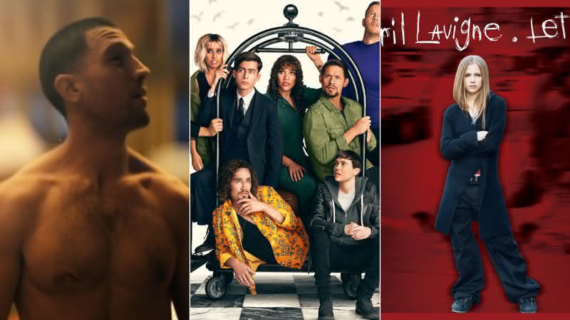 Fãs traumatizados por "The Boys"; aniversário de 20 anos de "Let Go"; e mais notícias do dia - Divulgação/Amazon Prime Video/Netflix/Spotify