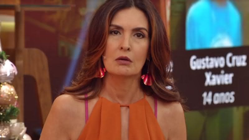 Fátima Bernardes cobriu a tragédia no Encontro desta terça-feira (03) - Reprodução/Globoplay