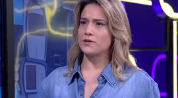 Fernanda Gentil à frente do programa Se Joga - TV Globo