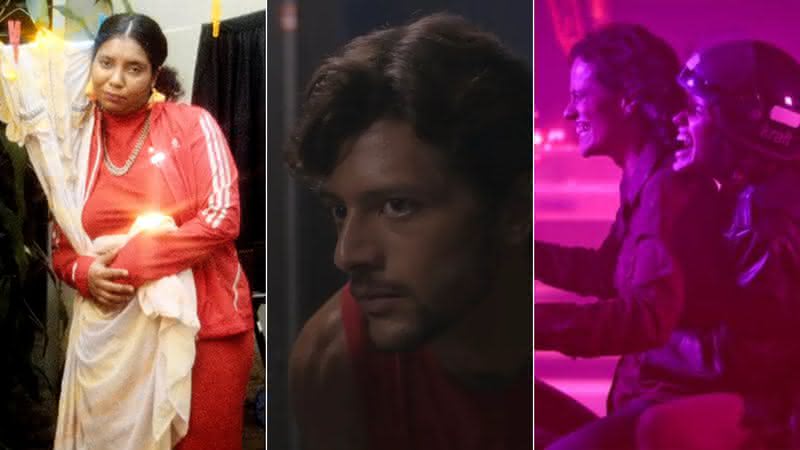 "Escasso", "Promessa de Um Amor Selvagem", "Uma Paciência Selvagem me Trouxe Até Aqui" - Divulgação/Fomo Filmes/Mise en Filmes/Excesso Filmes