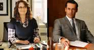 Tina Fey ("30 Rock") e Jon Hamm ("Mad Men") atuarão juntos em comédia de humor ácido - NBCUniversal / Lionsgate