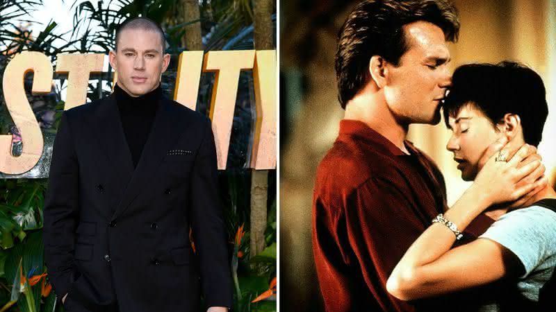 Considerado um clássico dos anos 90, "Ghost - Do Outro Lado da Vida" ganhará nova versão estrelada por Channing Tatum - Reprodução: Gareth Cattermole/Getty Images/ Paramount Pictures