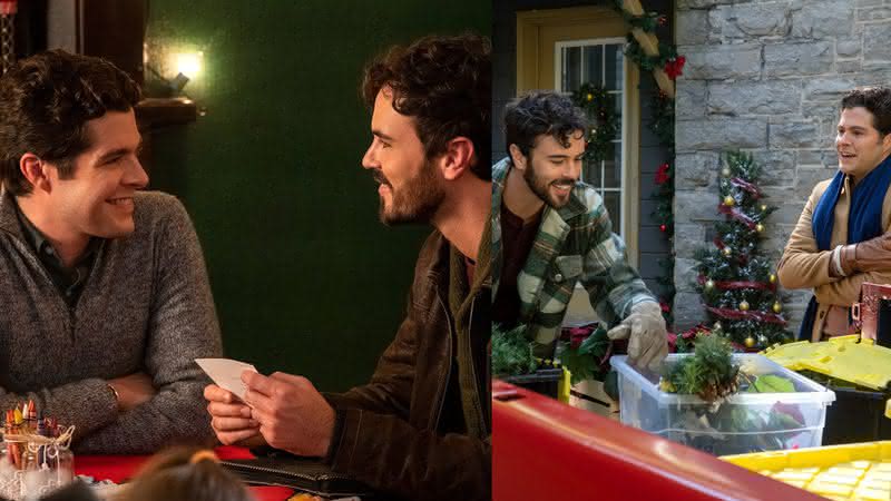 Cena do filme "The Christmas Setup" - Divulagação/Lifetime/EW