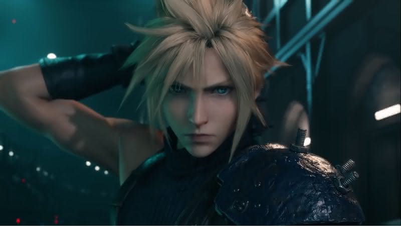 Cloud na abertura cinemática de Final Fantasy VII Remake - YouTube