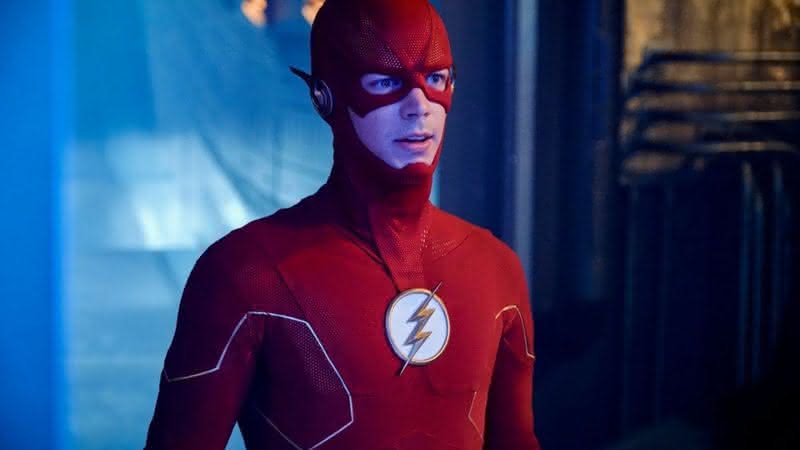 Grant Gustin apresentou o novo visual do herói - (Divulgação/CW)