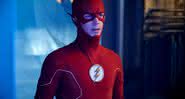 Grant Gustin apresentou o novo visual do herói - (Divulgação/CW)