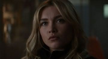 Florence Pugh como Yelena Belova no quinto episódio da série "Gavião Arqueiro" - (Reprodução/Marvel Studios)