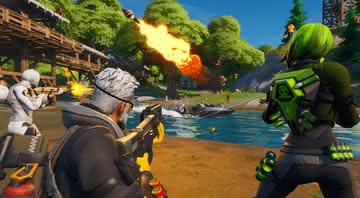 Gameplay de Fortnite - Epic Games