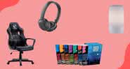 Headphones, cadeira gamer, luminária, itens de beleza e outros produtos em oferta na Amazon - Reprodução/Amazon