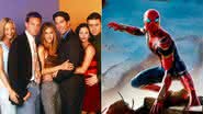 Friends e Marvel estão entre as produções mais mencionadas por usuários do Tinder - Divulgação/Warner Bros. Television/Marvel Studios