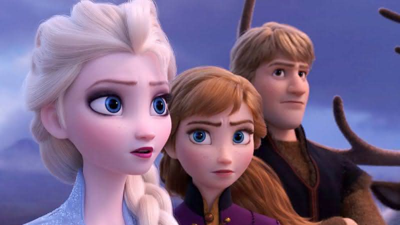 Cena do trailer de Frozen 2 - Disney/YouTube