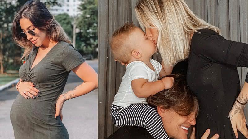 Gabi Brandt já é mãe de David, de 11 meses - Instagram