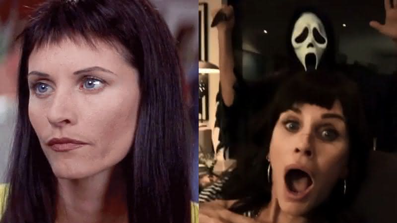 Courteney interpretou Gale na famosa franquia - YouTube/Instagram