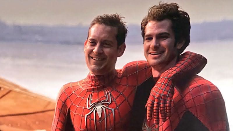 Andrew Garfield revela que assistiu a "Homem-Aranha 3" com Tobey Maguire - Reprodução/Sony Pictures