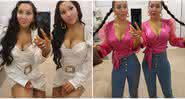 Anna e Lucy DeCinque, "as gêmeas mais idênticas do mundo", querem engravidar juntas - annalucydecinque/Instagram