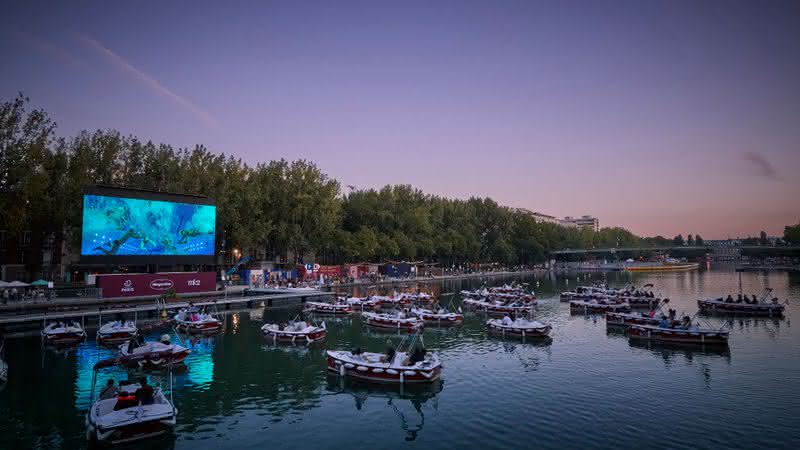 Le cinema sur l'eau - GettyImages