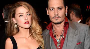 Amber Heard e Johnny Depp no Festival Internacional de Cinema de Toronto em 2015 - Jason Merritt/Getty Images