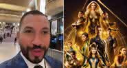 Ex-BBB Gilberto Nogueira marcou presença na pré-estreia de "Eternos" - (Reprodução/Instagram/Marvel Studios)