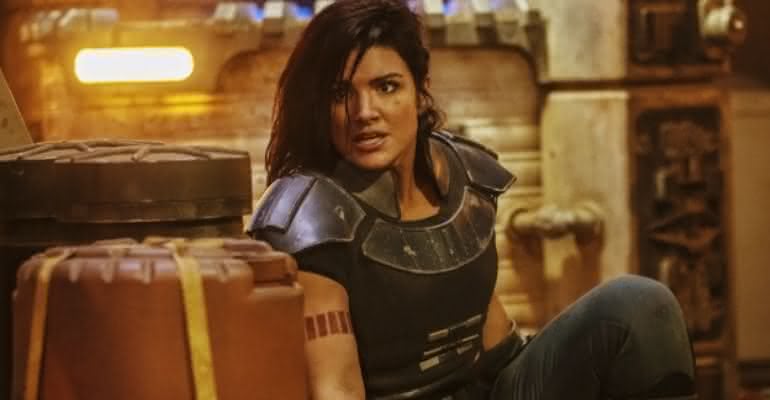 Gina Carano, a Cara Dune de "The Mandalorian", foi demitida da série da Lucasfilm - Reprodução/Lucasfilm