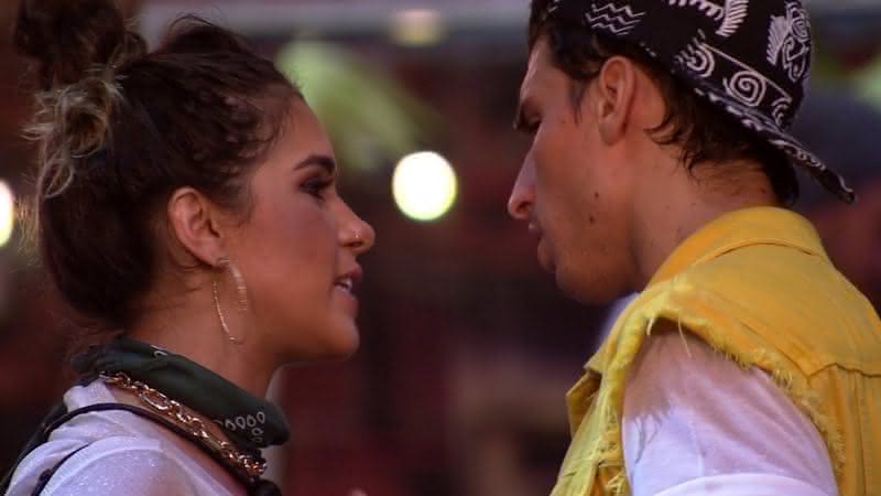 Gizelly e Felipe Prior no Big Brother Brasil 20 - Gshow