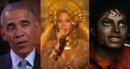 Barack Obama já recebeu dois Grammy's enquanto Beyoncé e Michael Jackson são recordistas em nomeações e prêmios - YouTube