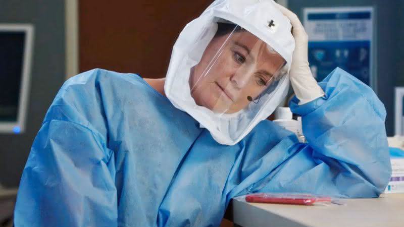 Ellen Pompeo na décima sétima temporada de Grey's Anatomy - Divulgação/ABC