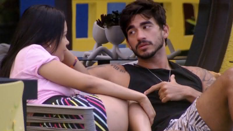 Guilerme conversa com Flayslane na casa do BBB20 - Globoplay