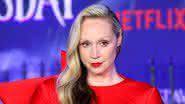 Gwendoline Christie diz que se sentiu bonita pela primeira vez em "Wandinha" - Getty Images